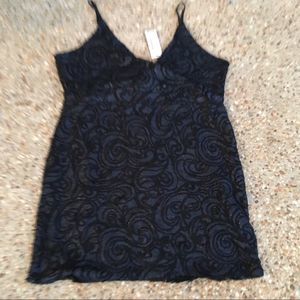 NWT Boohoo Plus Black Tia Lace Bodycon Sequin Wrap Top Dress Size 18